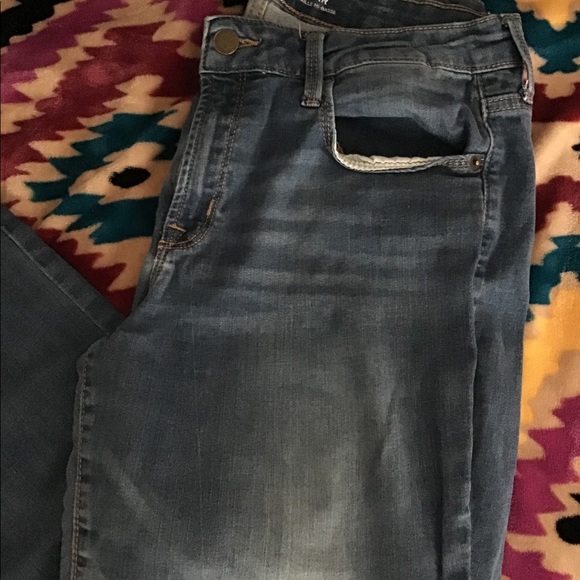 Womens Old Navy Rockstar Mid-Rise Jeans Sz12 Reg - Picture 6 of 7